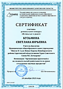 Сертификат участия в региональном конкурсе "Истина где-то рядом"